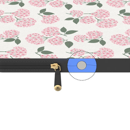 Nantucket Cottage | Pink Hydrangea Laptop Case