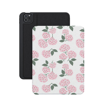Nantucket Cottage | Pink Hydrangea iPad Case - iPad Pro 11" (M4, 2024)