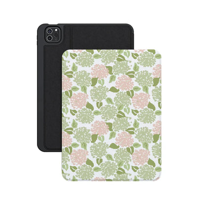 Hydrangea Haze | Floral Garden iPad Case