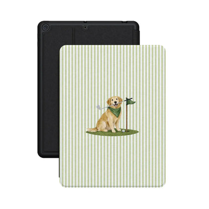 Golden on the Green | Clubhouse iPad Case - iPad 10.2" (7/8/9th Gen)