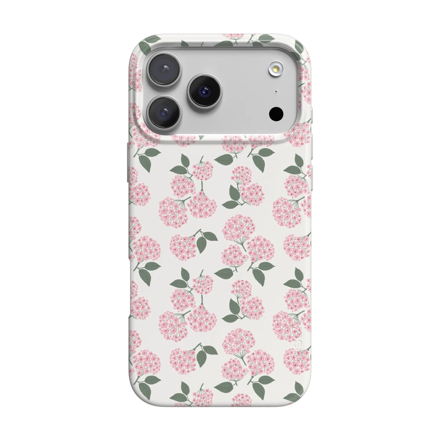 Nantucket Cottage | Pink Hydrangea Case - iPhone 17 Pro
