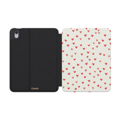 Love Letters | Doodle Hearts iPad Case