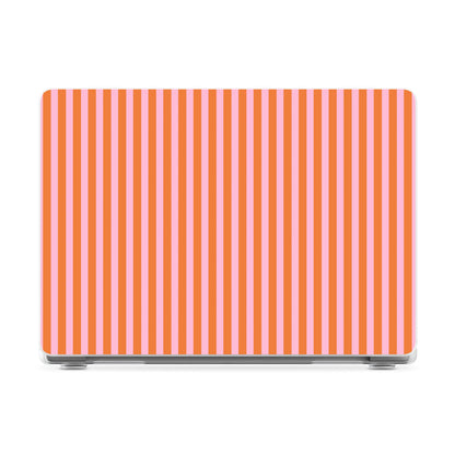 Perfect Stripes | Orange & Pink Stripes Laptop Shell - 13.6" MacBook Air
