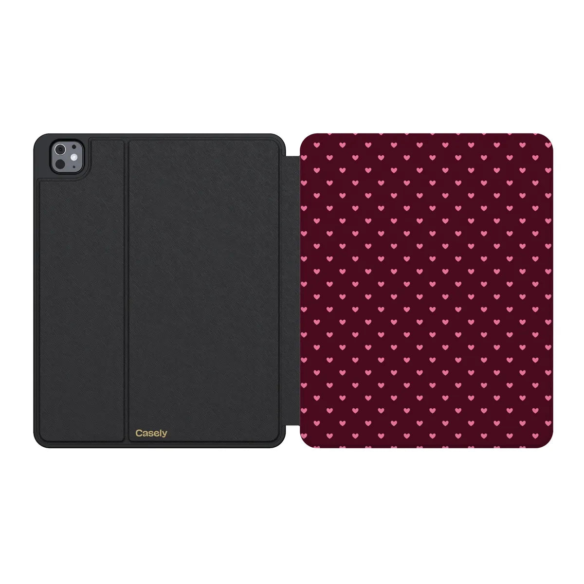 Heart Noir | Tiny Hearts iPad Case
