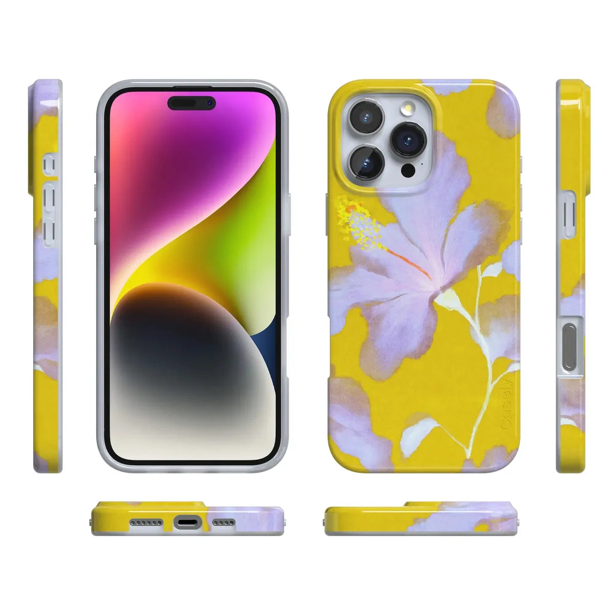 Hibiscus Haze | Painted Floral Case