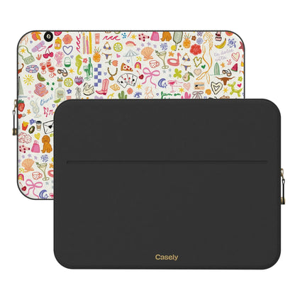 All the Fun Things | Fun on Weekdays Laptop Case