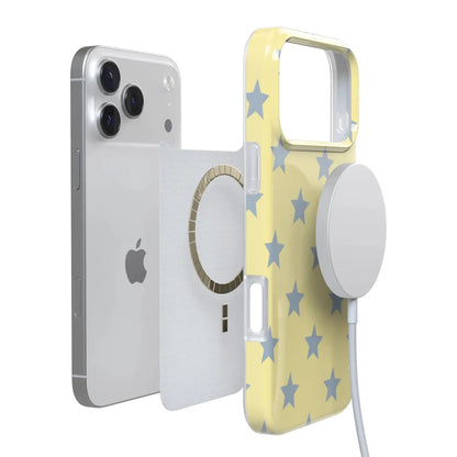 Shine Bright | Butter Yellow Stars Case