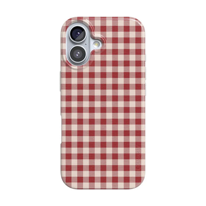 Sweet Jam | Red Gingham Case - iPhone 16