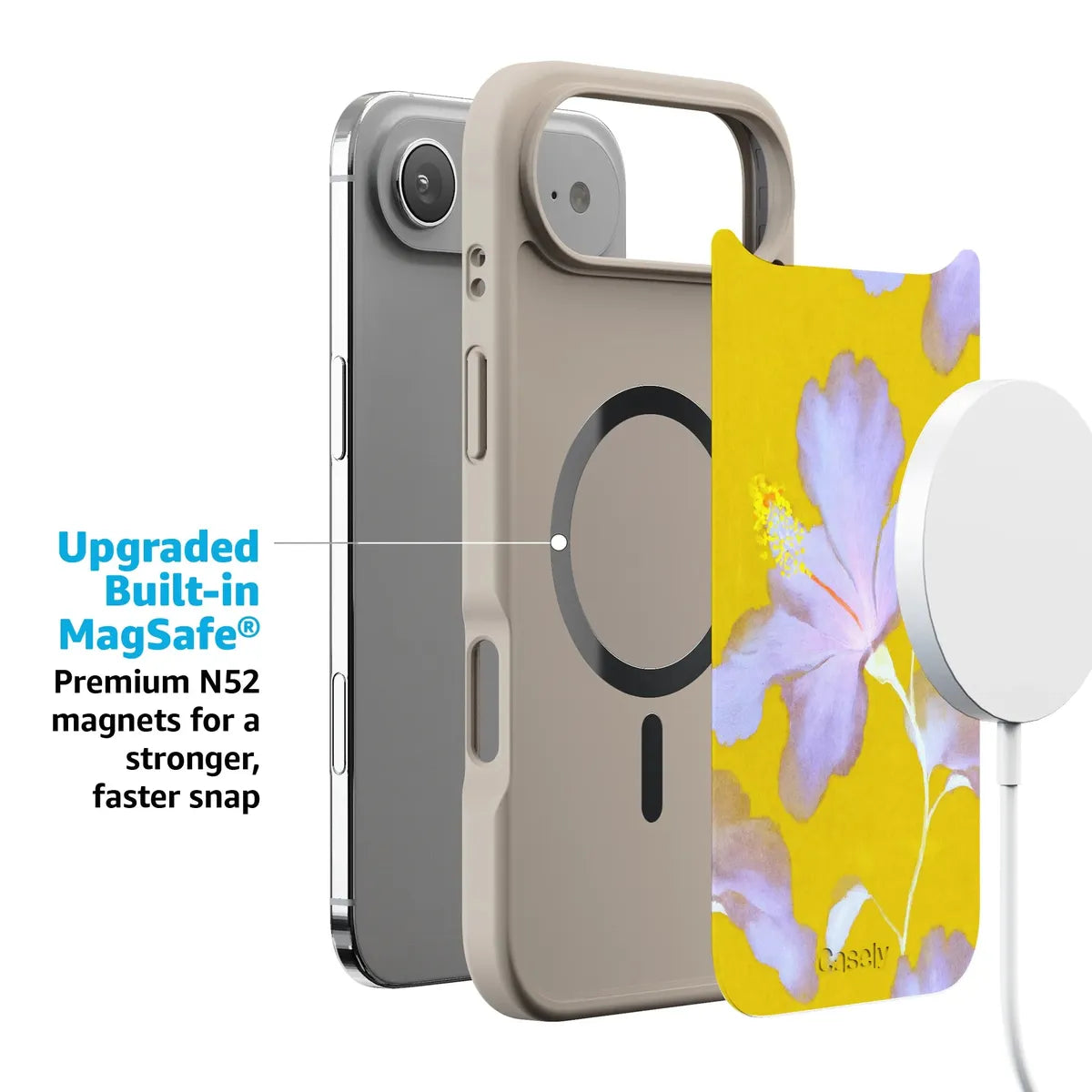 Hibiscus Haze | Painted Floral Case