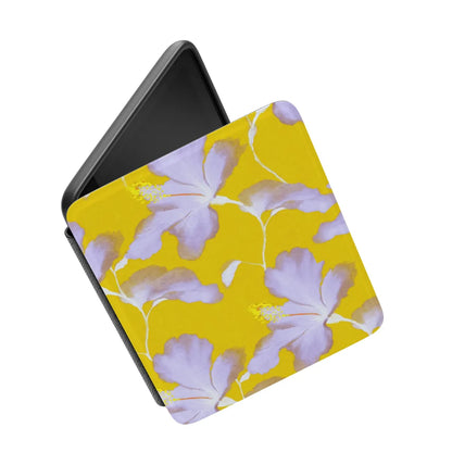 Hibiscus Haze | Painted Floral Kindle Case