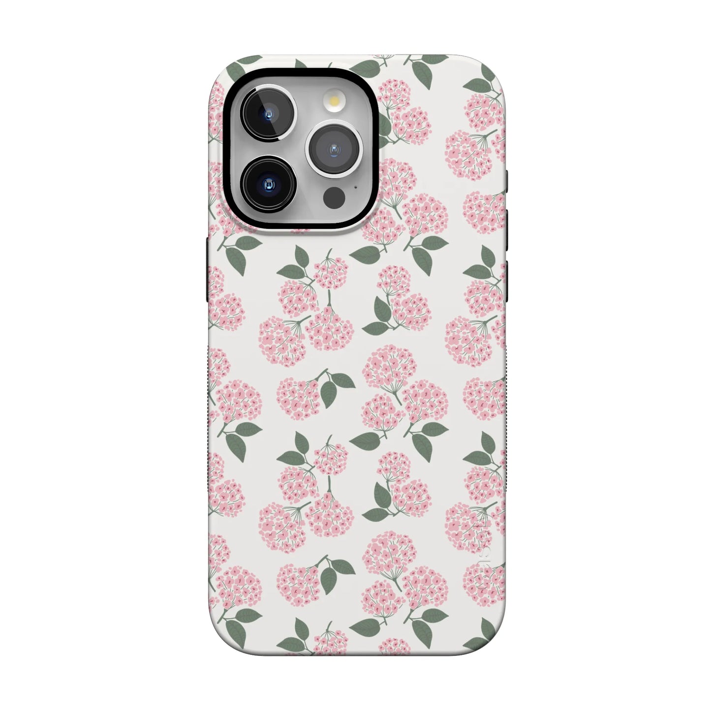 Nantucket Cottage | Pink Hydrangea Case - iPhone 12 Pro