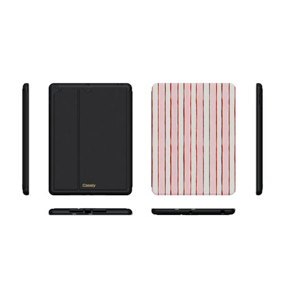 Pretty in Pastel | Blush Stripes iPad Case