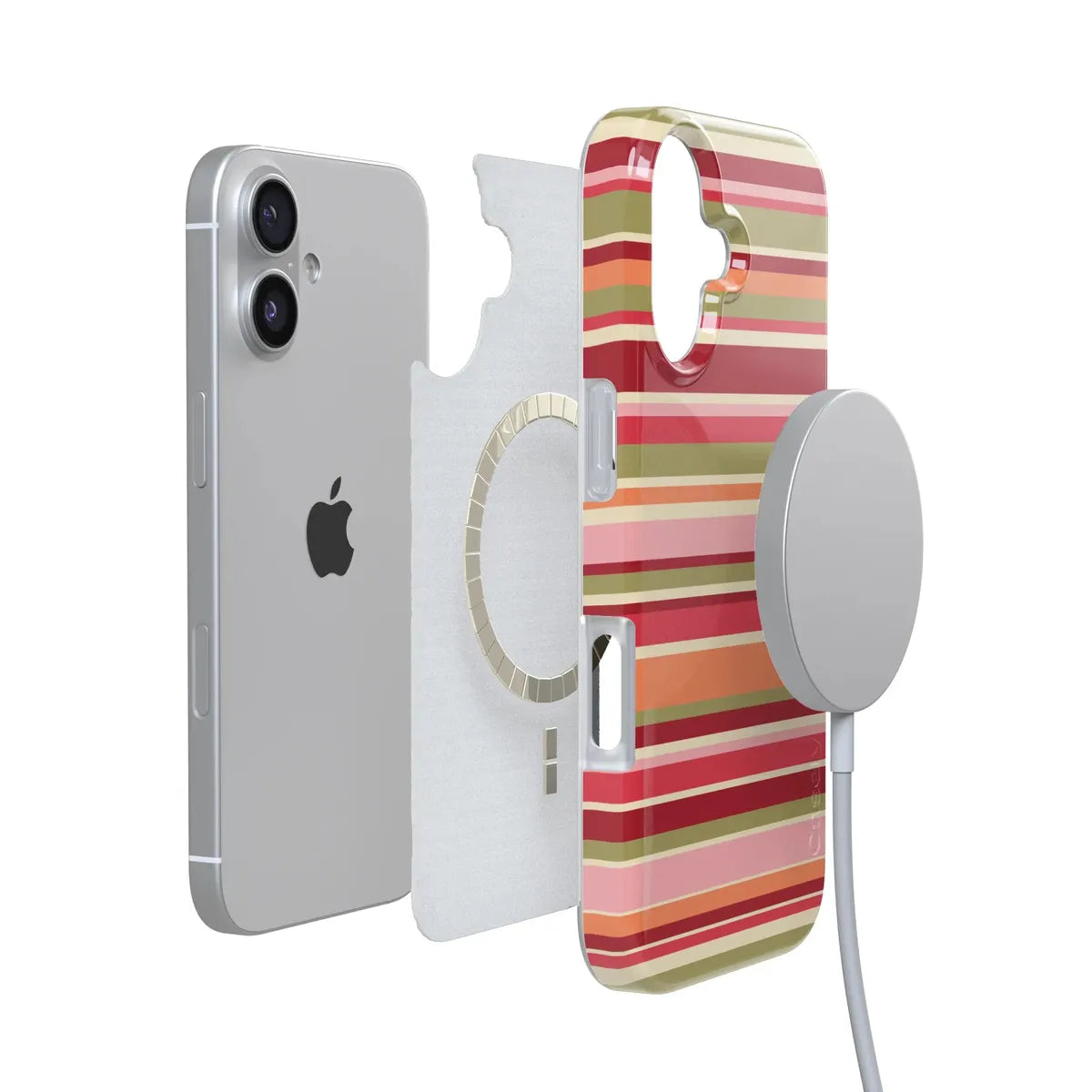 Citrus Stripes | Poolside Print Case