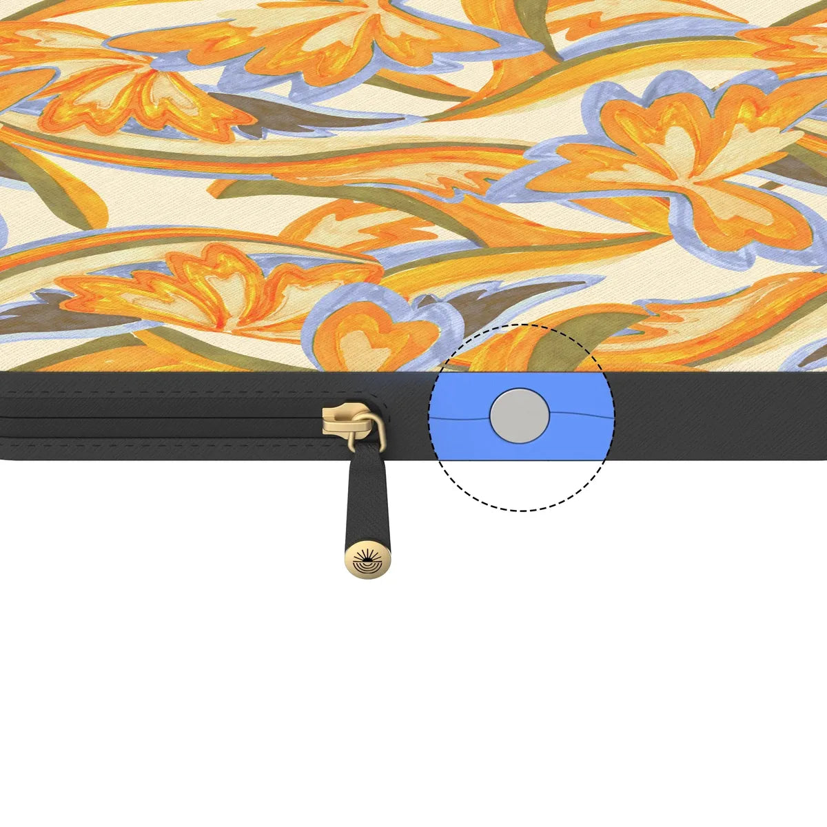 Tropical Bungalow | Watercolor Laptop Case