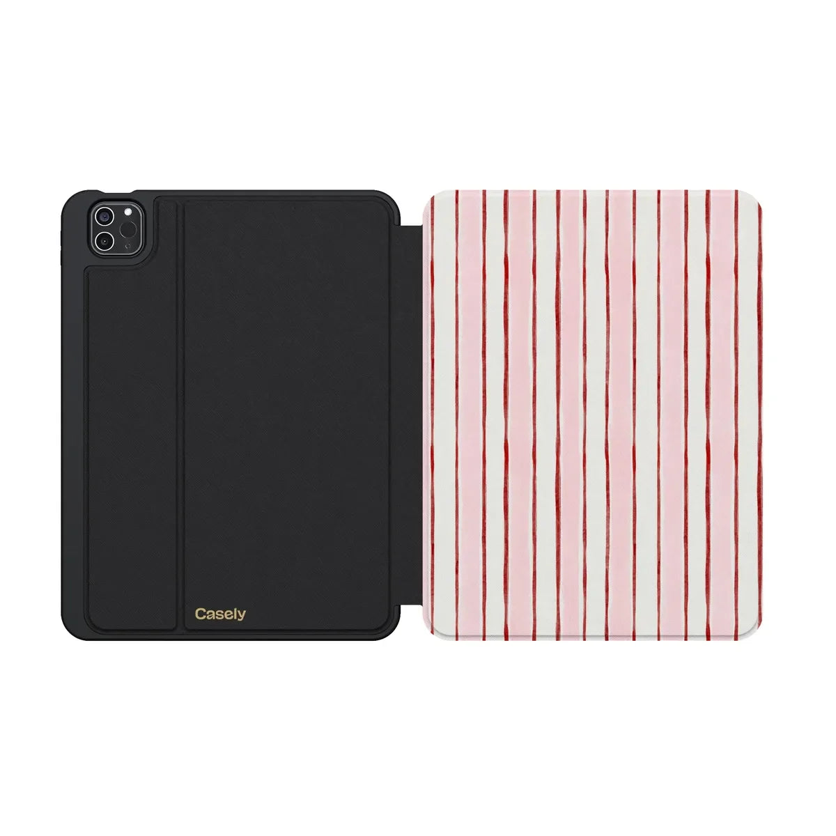 Pretty in Pastel | Blush Stripes iPad Case