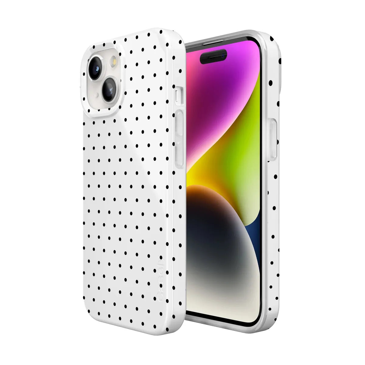 On the Dot | Black Polka Dot Case