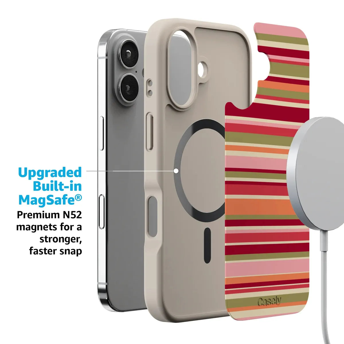 Citrus Stripes | Poolside Print Case