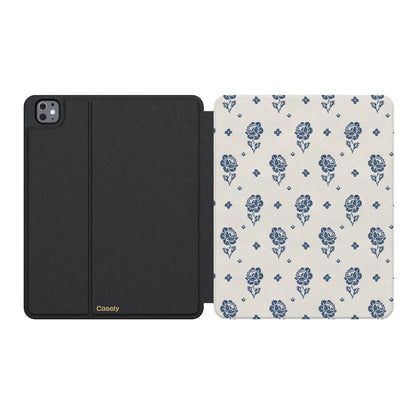 Seaside Stitch | Vintage Roses iPad Case