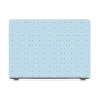 On the Dot | Blue Monochrome Polka Dot Laptop Shell - 13" MacBook Neo