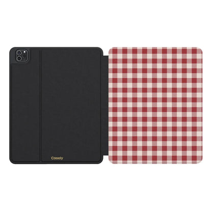 Sweet Jam | Red Gingham iPad Case