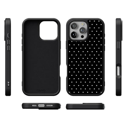 On the Dot | White Polka Dot Case