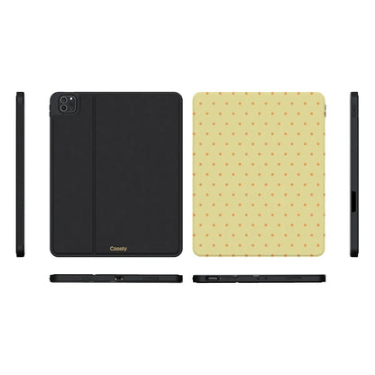 On the Dot | Yellow Polka Dot iPad Case