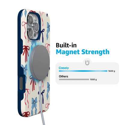 American Girlie | Red White & Blue Bows Case