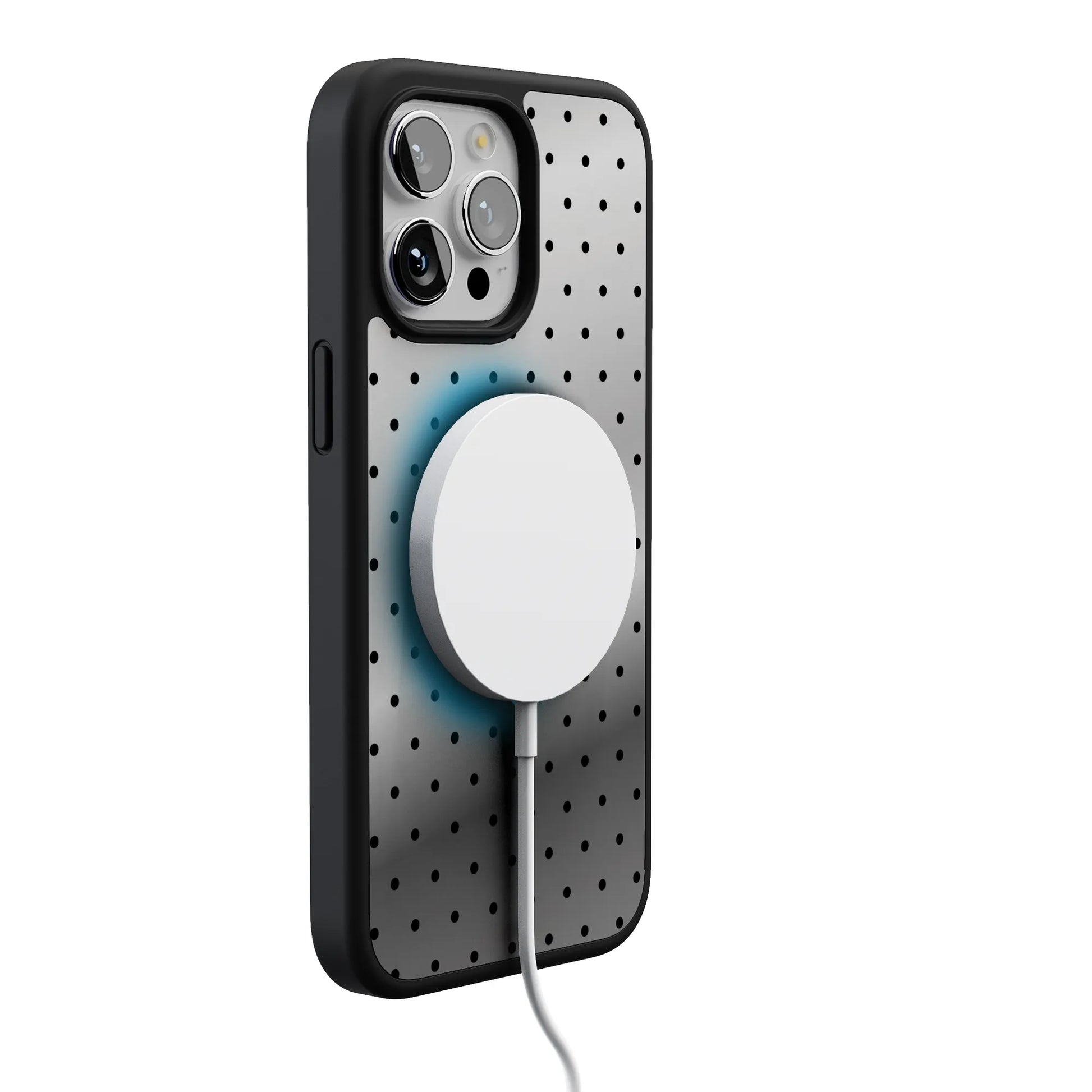 On the Dot | Black Polka Dot Case