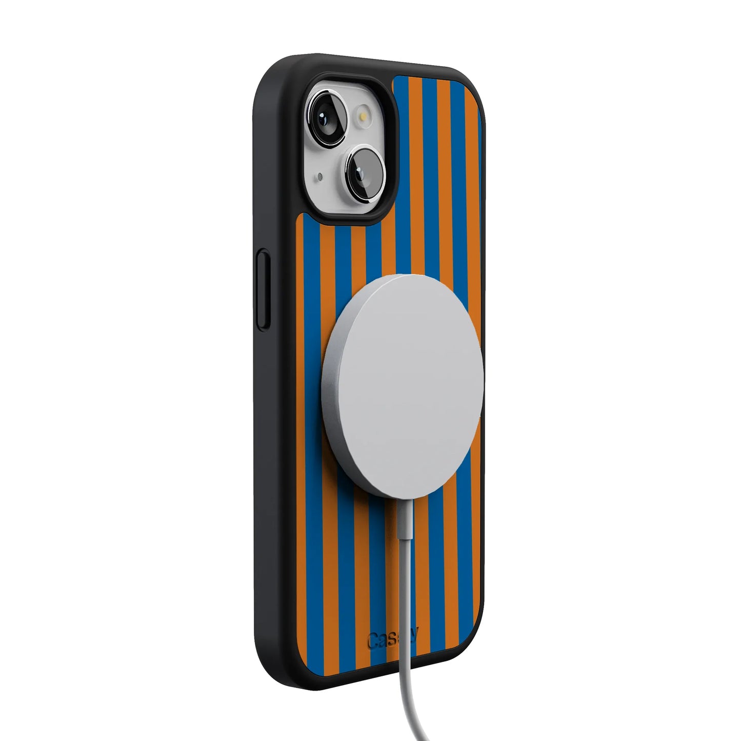 Go New York | Blue & Orange Stripes Case