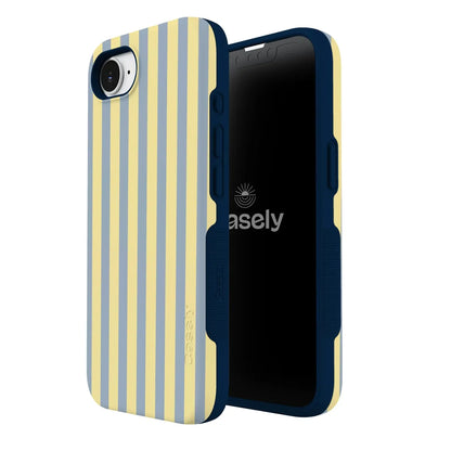 Coastline Stripes | Blue & Yellow Case