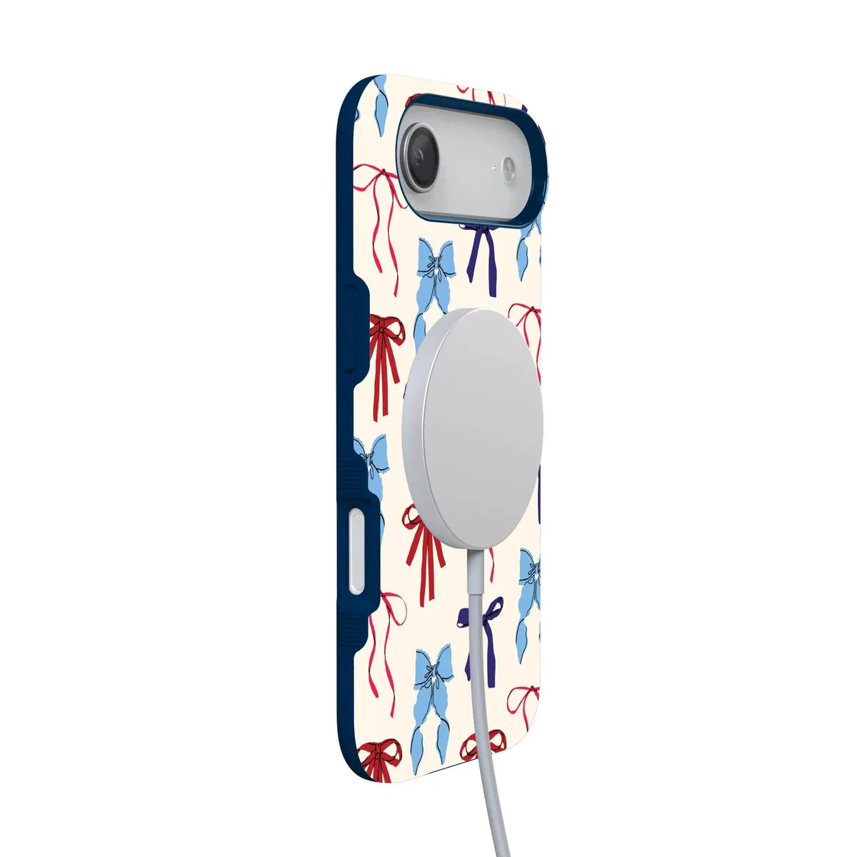 American Girlie | Red White & Blue Bows Case