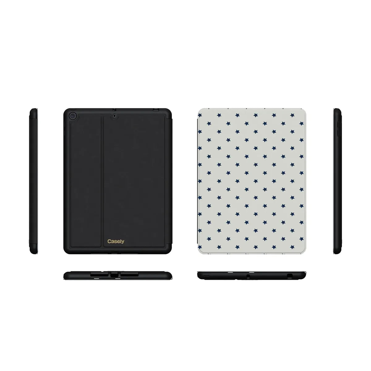 Tiny Stars | Blue & White iPad Case