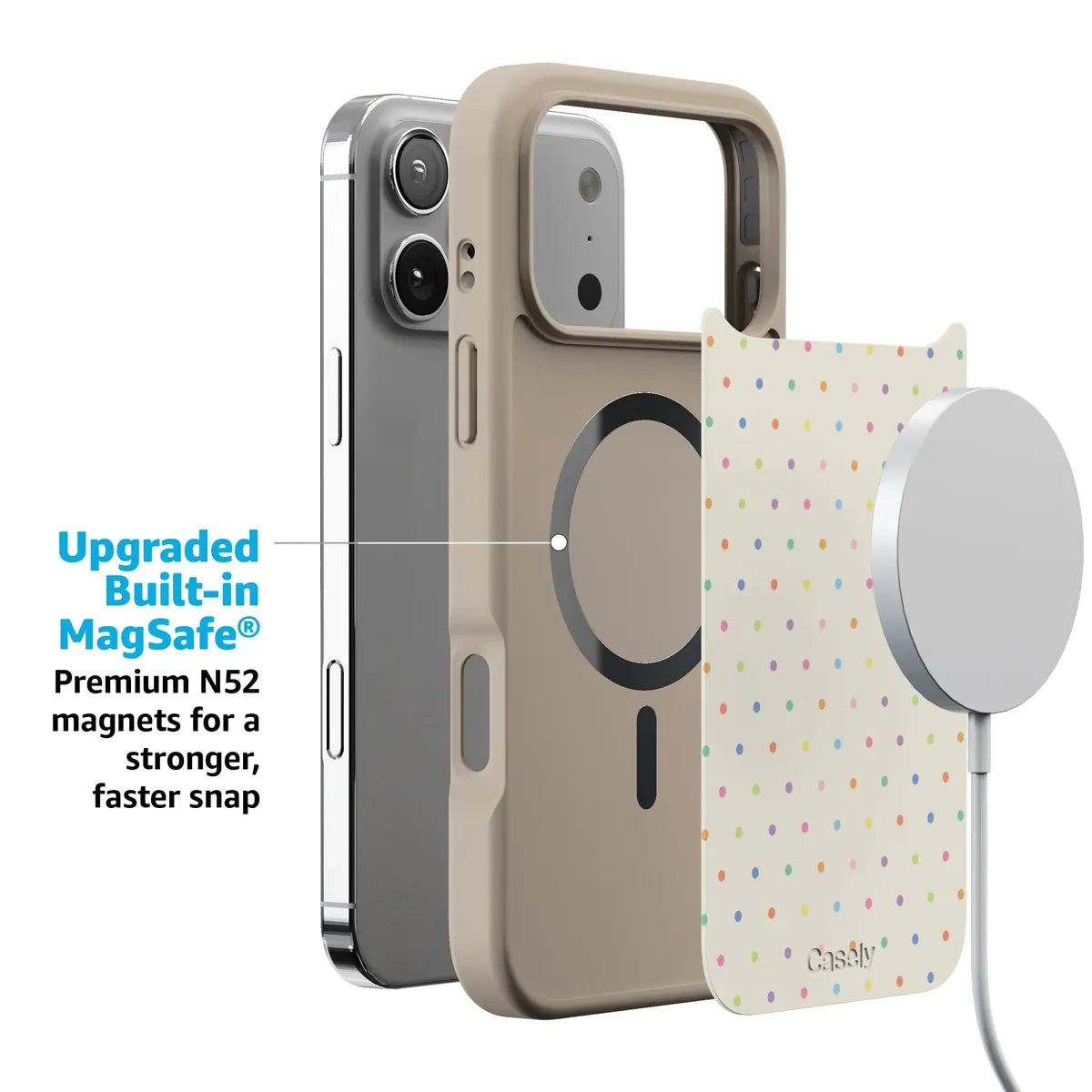 On the Dot | Rainbow Polka Dot Case