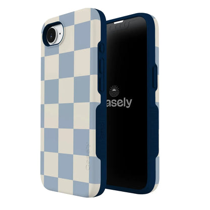 Fit Check | Light Blue Checkerboard Case
