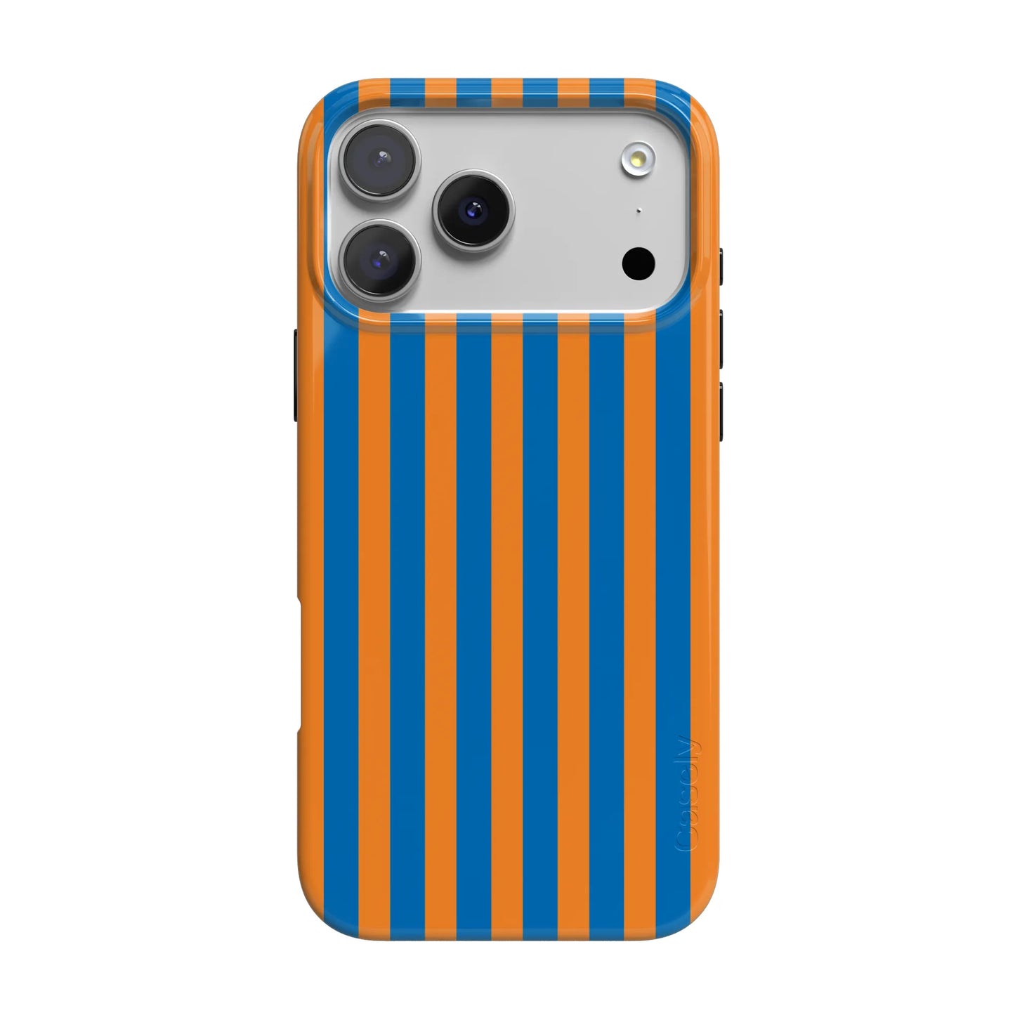 Go New York | Blue & Orange Stripes Case - iPhone 17 Pro