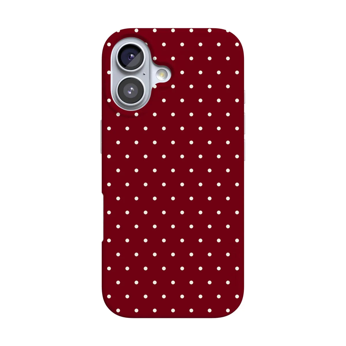 On the Dot | Maroon Polka Dot Case