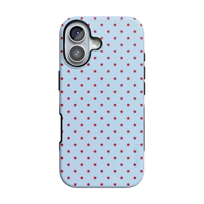 Tiny Stars | Red & Blue Case - iPhone 16