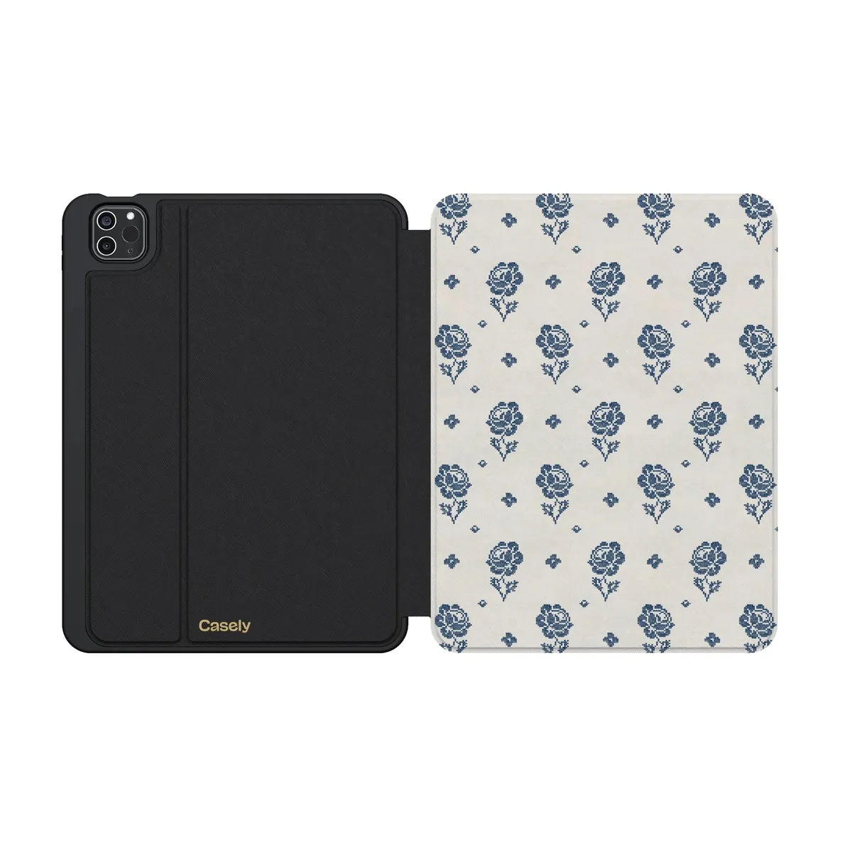 Seaside Stitch | Vintage Roses iPad Case