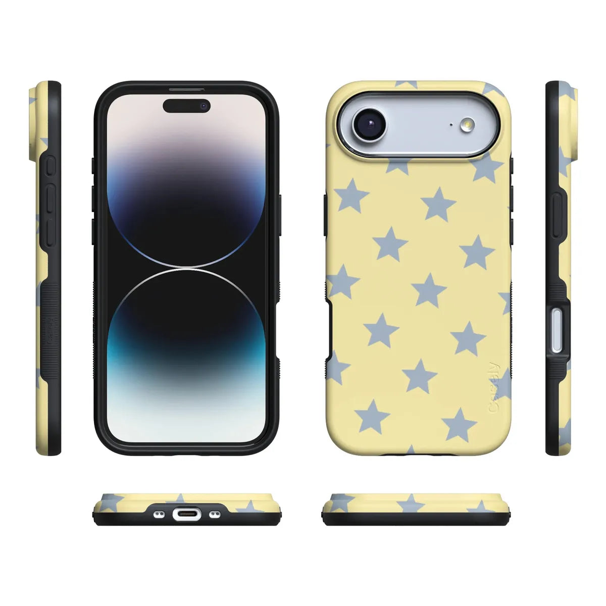 Shine Bright | Butter Yellow Stars Case