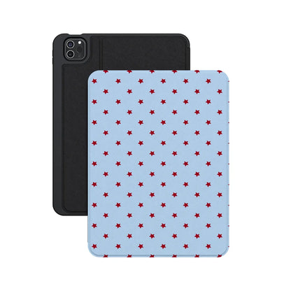 Tiny Stars | Red & Blue iPad Case