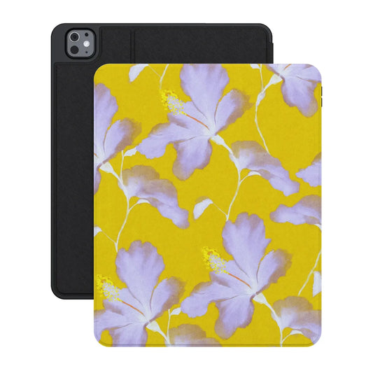 Hisbiscus Haze | Painted Floral iPad Case