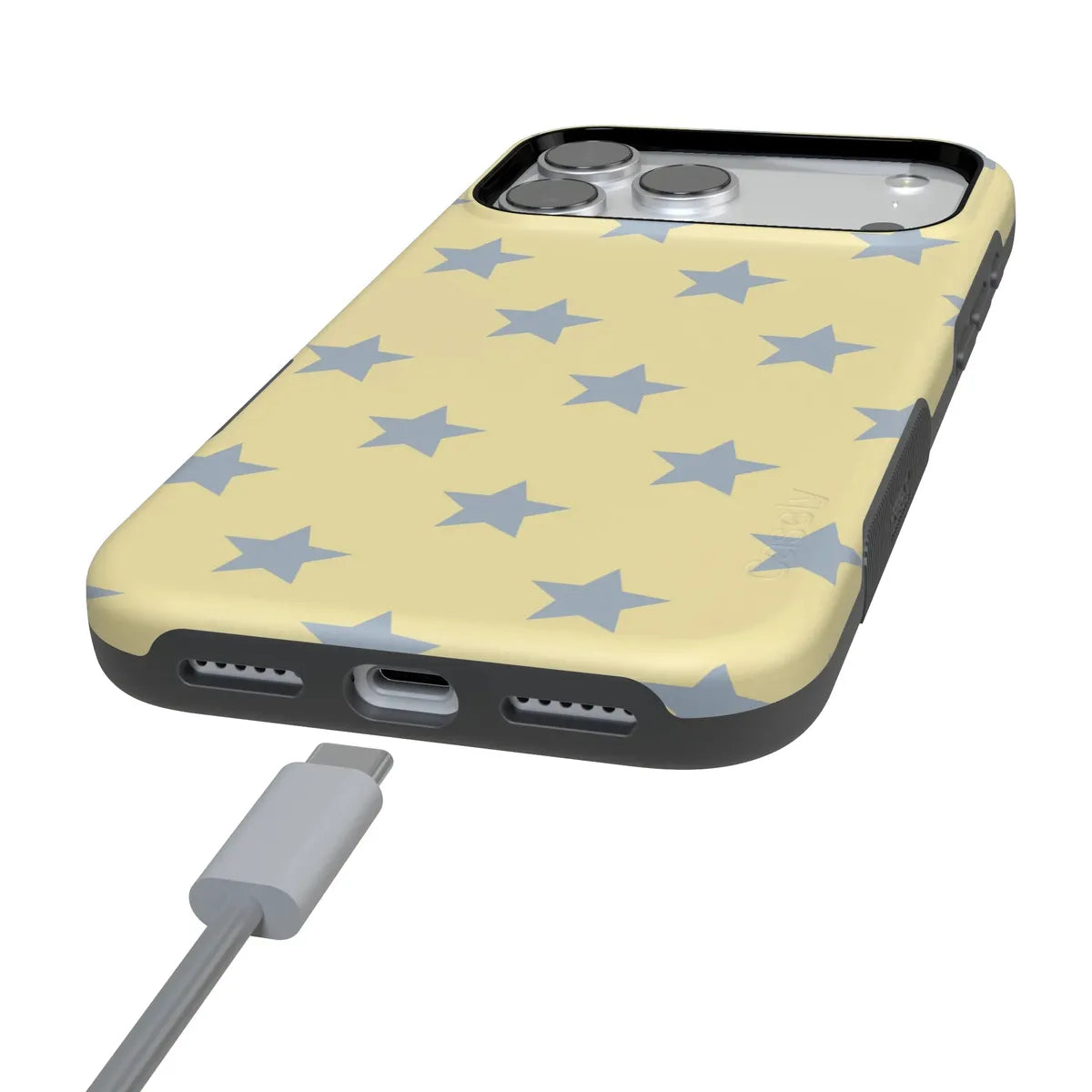 Shine Bright | Butter Yellow Stars Case