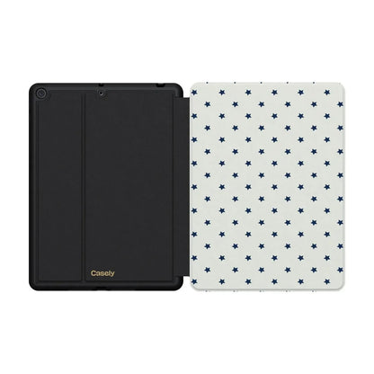 Tiny Stars | Blue & White iPad Case