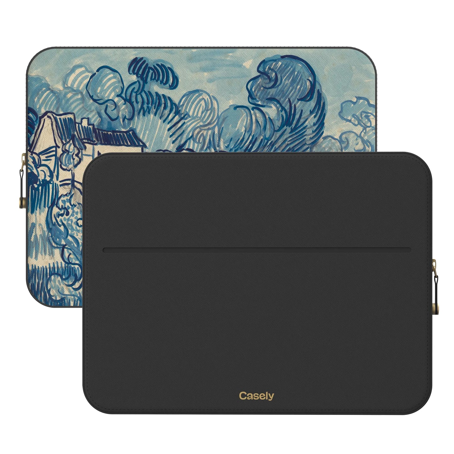 Van Gogh | Landscape With Houses Laptop Case