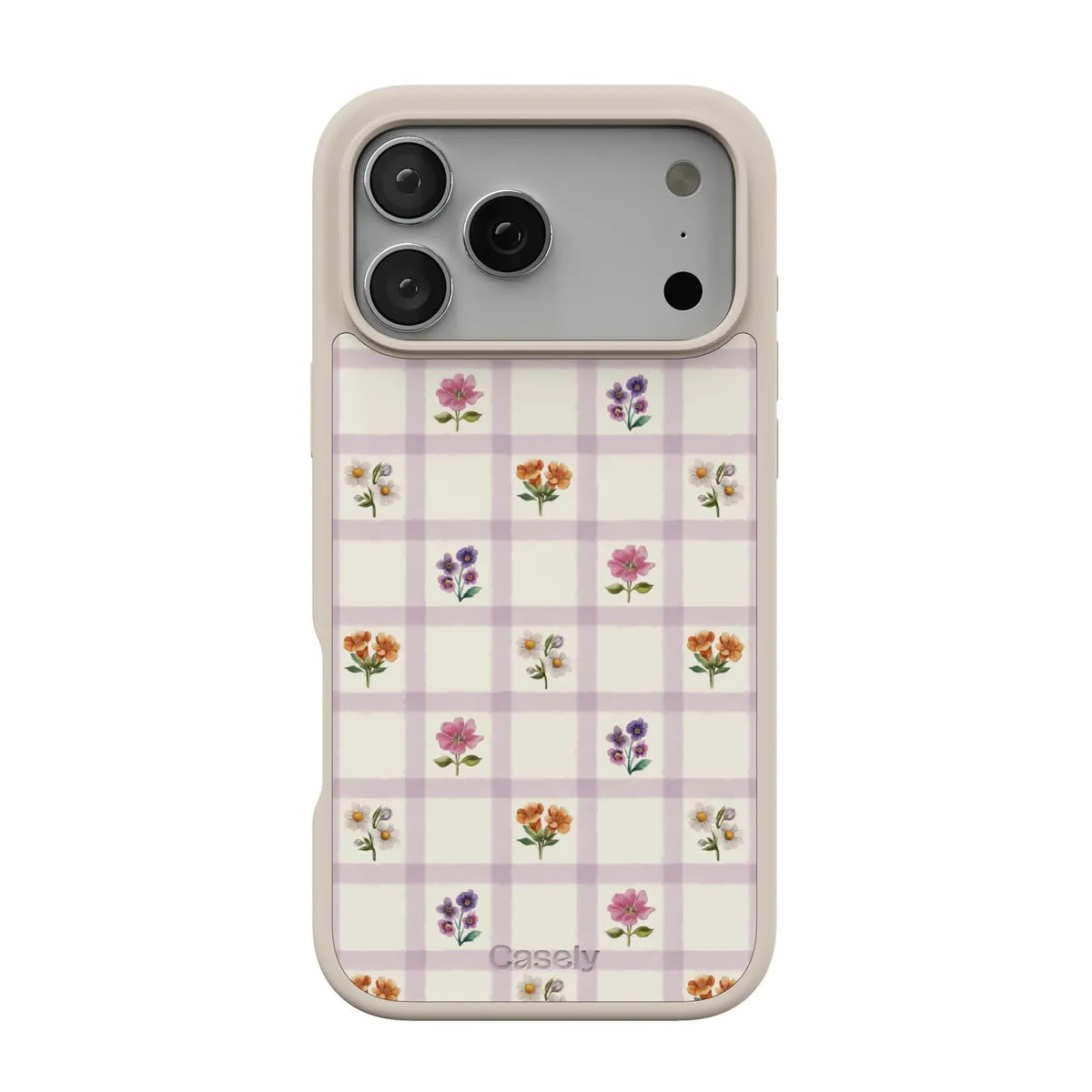 Meadow Check | Floral Gingham Case