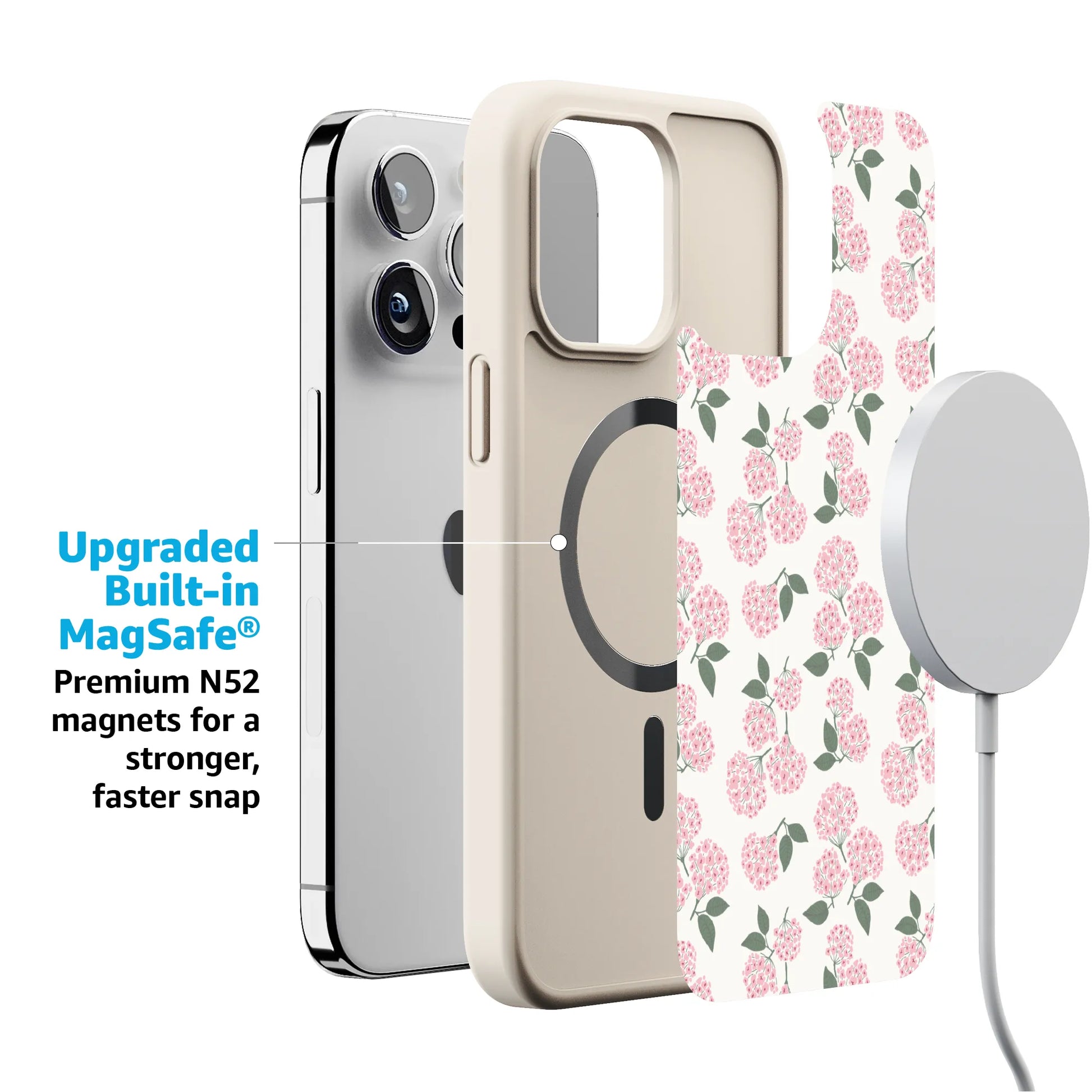 Nantucket Cottage | Pink Hydrangea Case