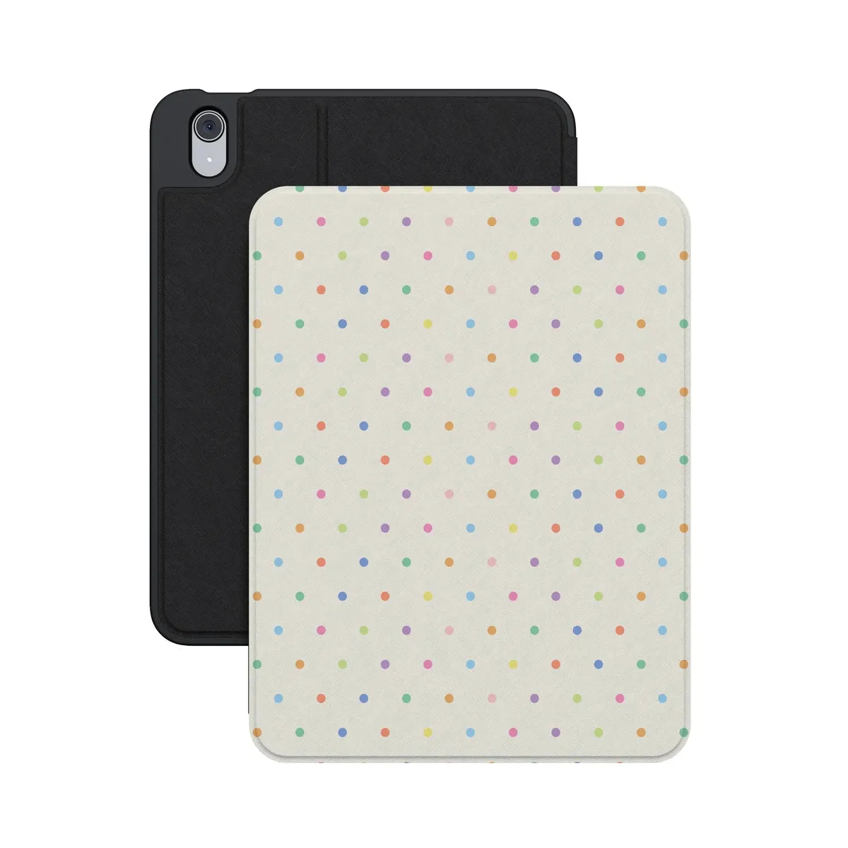 On the Dot | Rainbow Polka Dot iPad Case