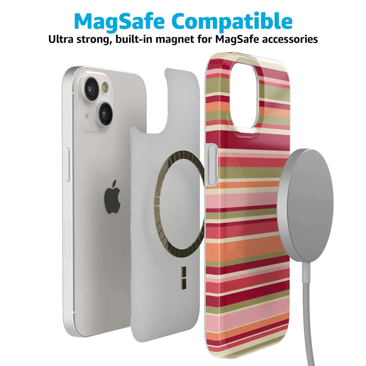 Citrus Stripes | Poolside Print Case