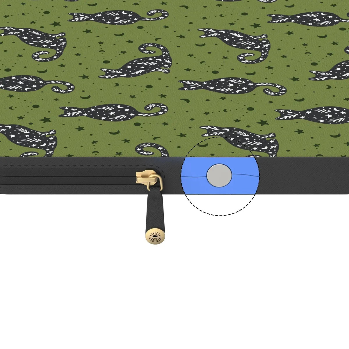 Sabrina's Bestie | Black Cats Laptop Case