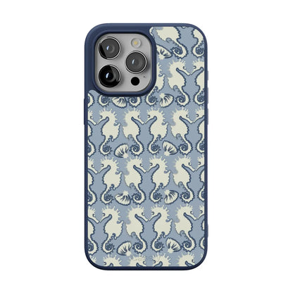 Seahorse Drift | Coastal Blues Case - iPhone 13 Pro